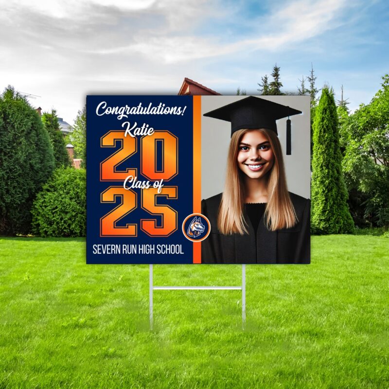 Graduation Sign W/Photo